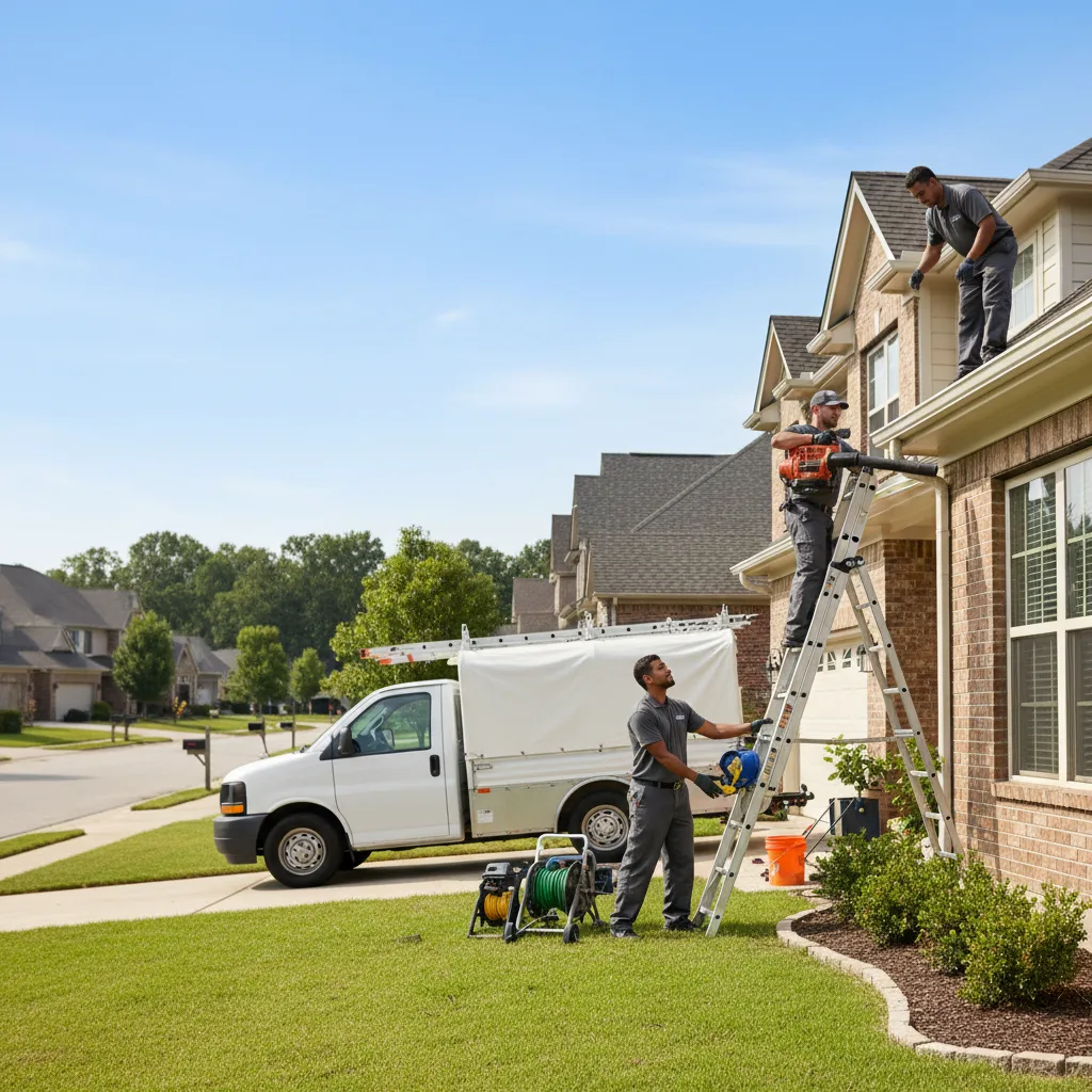 Home Gutter Service in Molena, GA near me